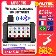 Autel MaxiPRO MP808TS OBDII Автомобильный диагностический инструмент OBD2 сканер OBD 2 код ридер как DS808 добавить TPMS Функции PK MS906