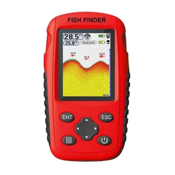 

100m Color Screen Lake Sea With Probe Sensor Intelligent Alarm Wireless Fish Finder Tackle Accessory Fishing Tool Portable Sonar