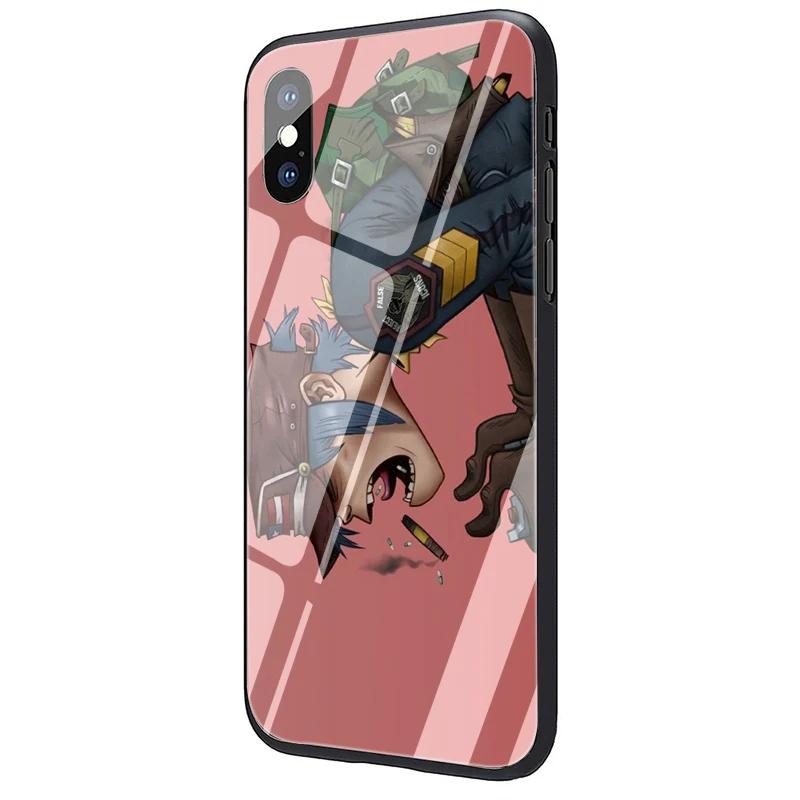 G11 EWAU Gorillaz лодка Illust Музыкальный Чехол из закаленного стекла для телефона для iphone 5 5s SE 6 6s 7 8 plus X XR XS 11 pro Max - Цвет: G11
