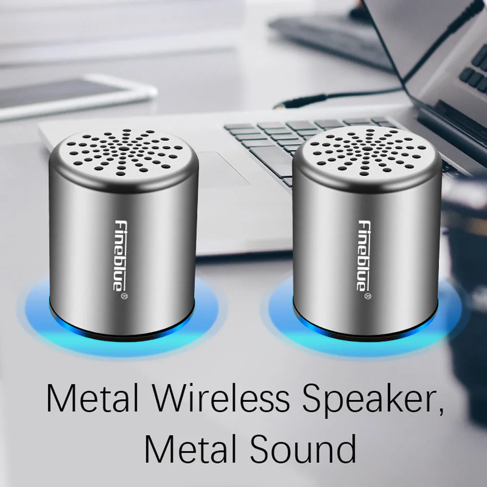HIPERDEAL портативный мини динамик Bluetooth динамик стерео персонализированный беспроводной динамик, сабвуфер Bluetooth аудио музыкальный плеер