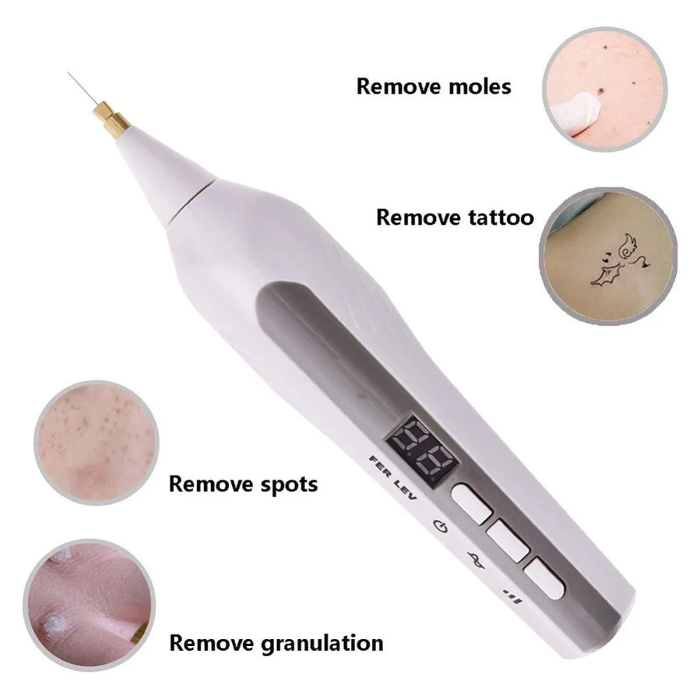 Black Spot Removal Plasma Pen for Eyelid Lifting Freckle Wrinkle Mole Removal Ionic Spot Pen Skin Scares Reckles
