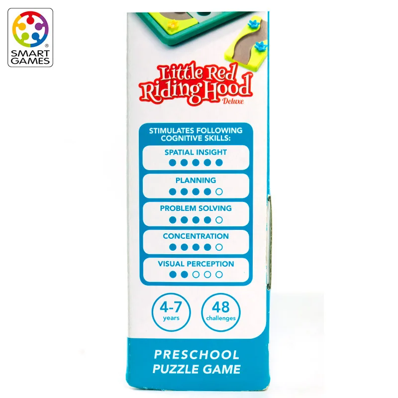 

Belgium Smart Games Children Board Game Little RED Riding Hood Little Red Riding Hood Toy 4 +