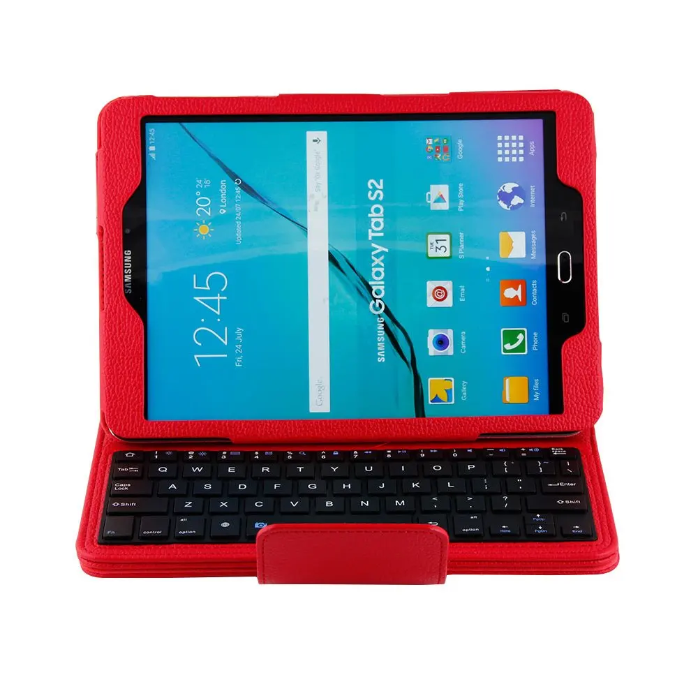 Магнитный чехол для samsung Galaxy Tab S2 T810 T815 с клавиатурой PU кожаный чехол для samsung T810 T815