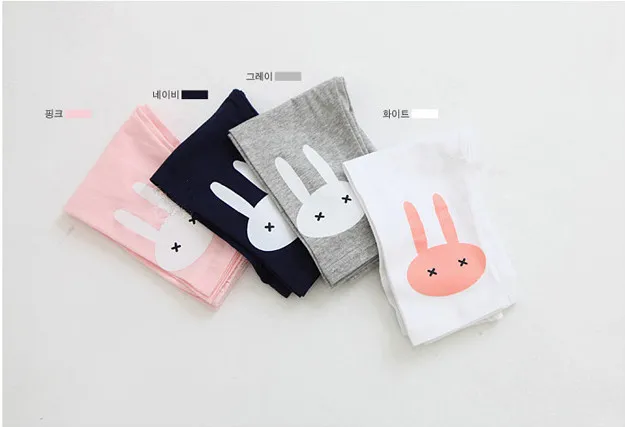 Специальное предложение; летняя одежда в Корейском стиле; леггинсы из чистого хлопка с кроликом; летние капри для девочек