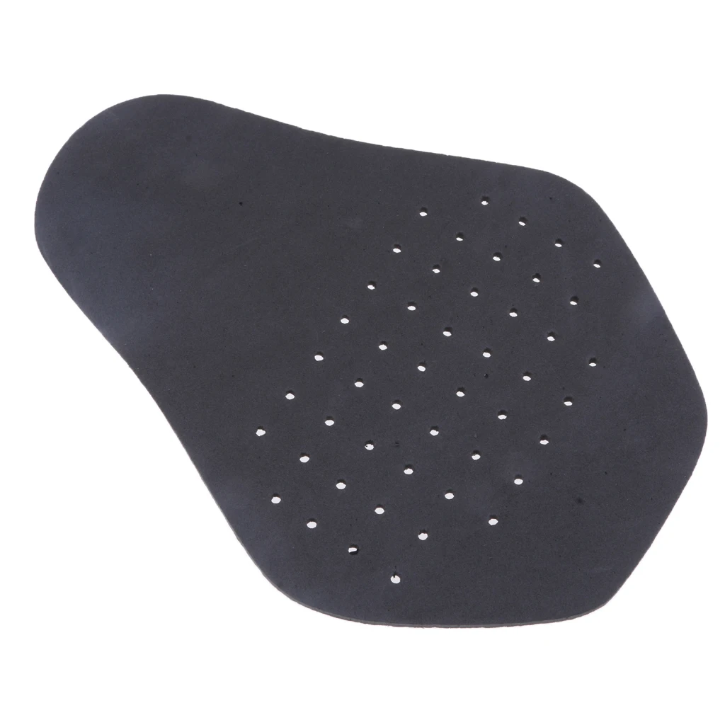 Black Motorbike Riders Racing Back Protector Insert Armour Pad Jackets Protective Gear
