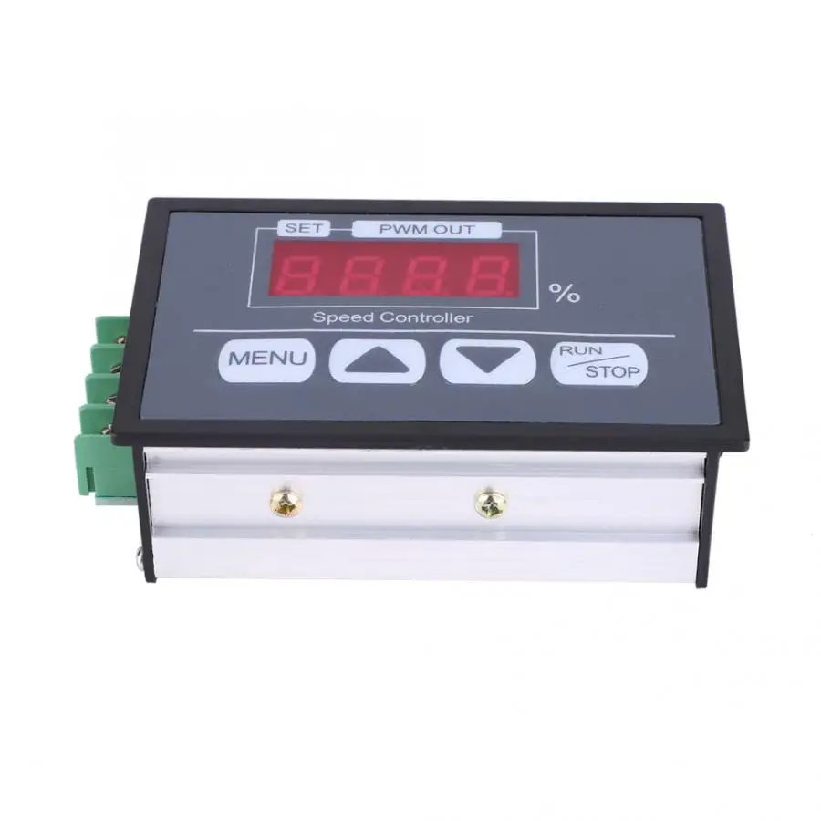 0-30A DC 6-60 VPWM Контроллер двигателя светодиодный цифровой дисплей Регулировка тока Тип регулятор мощности