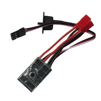 

Rc ESC 10a Brushed Motor Speed Controller for Rc Car Boat W/o Brake without brake