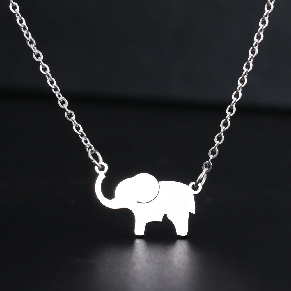 スターリングシルバー折り紙象ネックレス Sterling Silver Girls Origami Lucky Elephant 並行輸入品