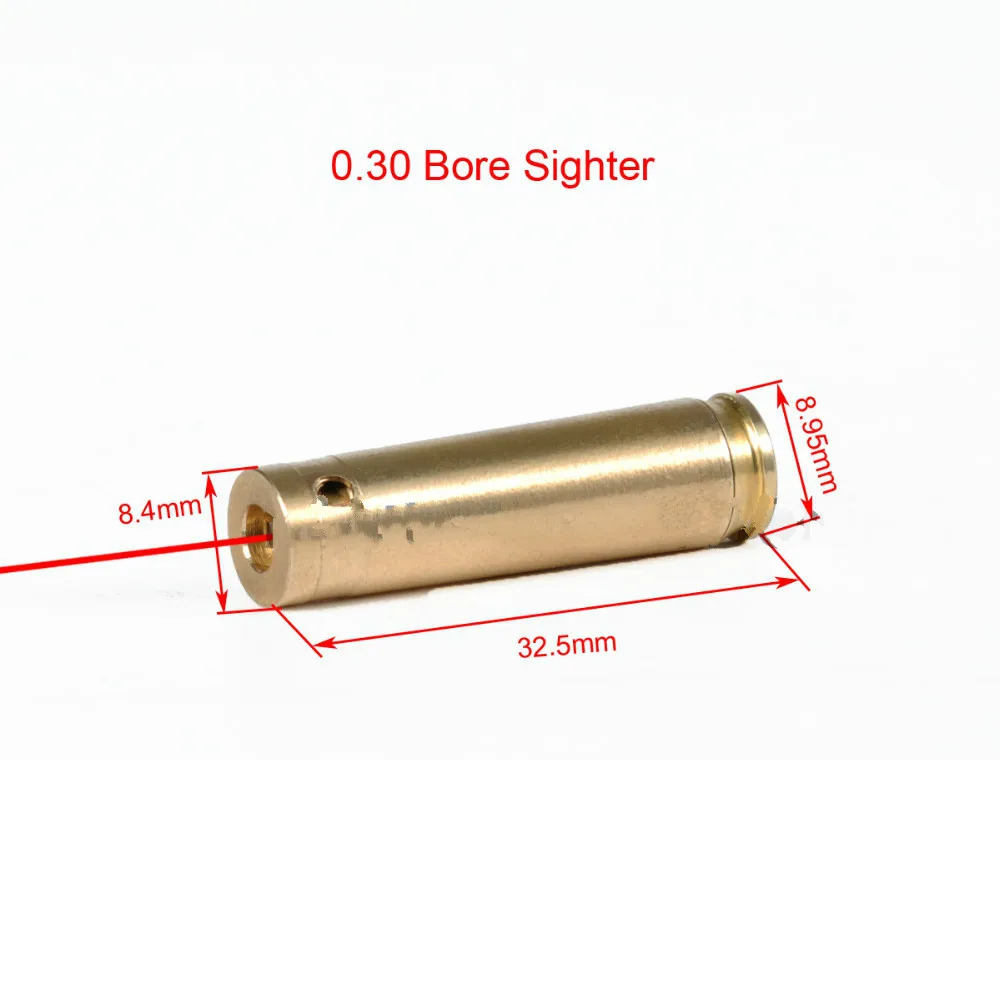 Тактический красный лазерный прицел пуля BoreSighter 7x57 5,45X39 7,62X39 20GA. 308. 222. 45 7 мм 9 мм калибра патрон тактическая указка
