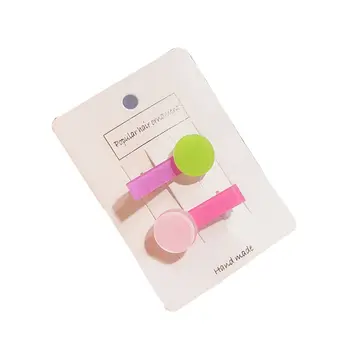 

2020 New Children Hair Clip Headdress Cute Baby Girls Hair Accessories Candy Hairgrips Baby Hairpins