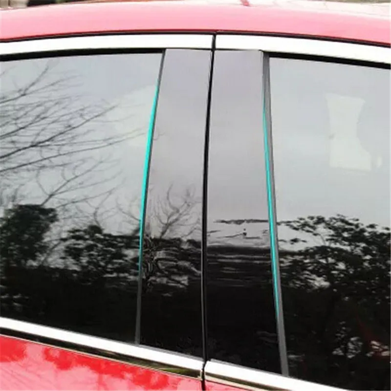 

car styling mirror reflection panel BC column rear Triangle decorative sticker film For Chevrolet Cruze sedan Hatchback 2009-18