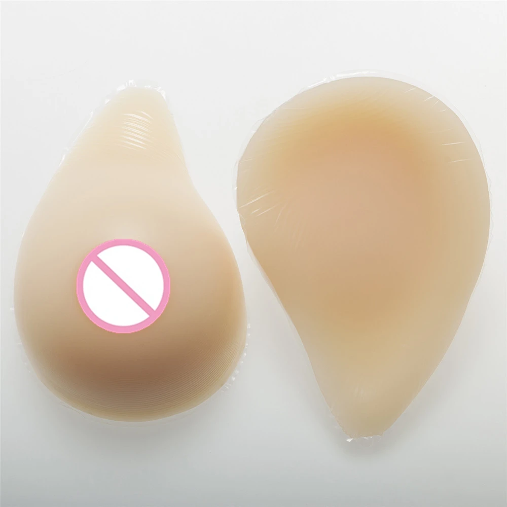 High Quality Mastectomy Silicone Breast Forms Asymmetrical 1000g/pair Cosplay Realistic Fake Tits Boobs 36D/38C Cup | Женская одежда