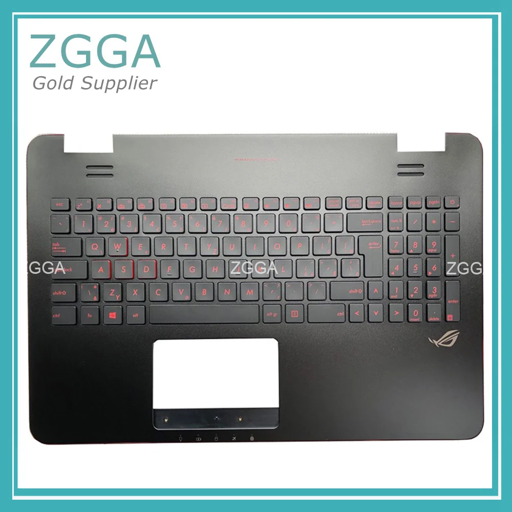 Для ASUS G551 N551 G551J G551JK G551JM G551JW G551JX G551VW упор рук верхний чехол C крышкой Великобритании США клавиатура с подсветкой