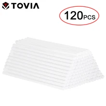 

TOVIA 120pcs 200mm Hot Melt Glue Sticks for DIY Clear Hot Glue Gun Sticks Craft Album Repair Tools