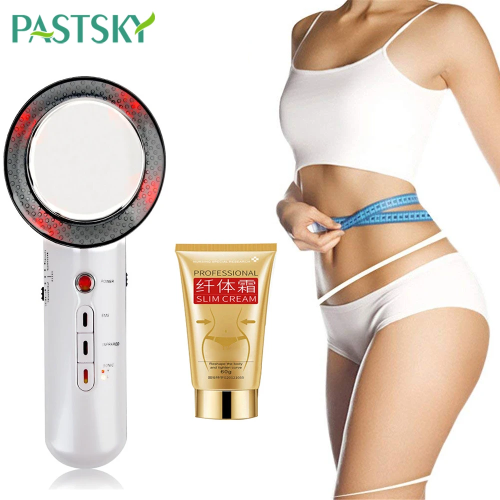 

Ultrasound Infrared Body Slimming Massager Slimming Cream Weight Loss Fat Burner Galvanic Therapy