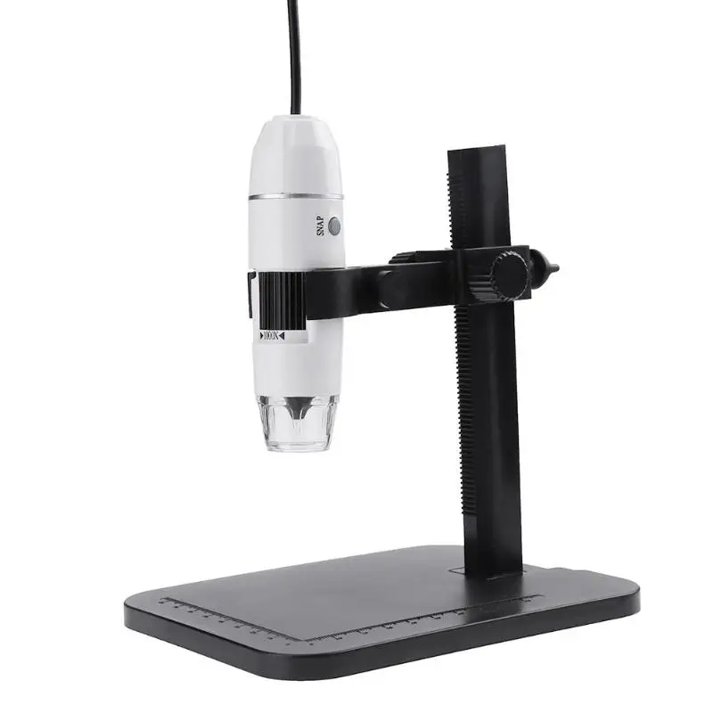 USB цифровой 1000X 800X микроскоп 8 светодиодный 2MP электронный микроскоп Эндоскоп зум Камера Лупа лифт стенд инструмент