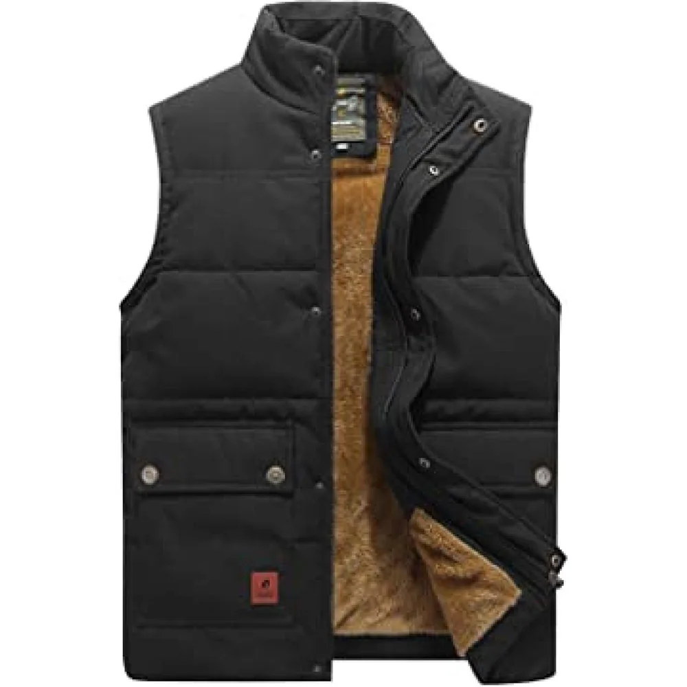 Puffer Vest Mens Men Vests Mens Jacket Padded Puffer Jacket Vest