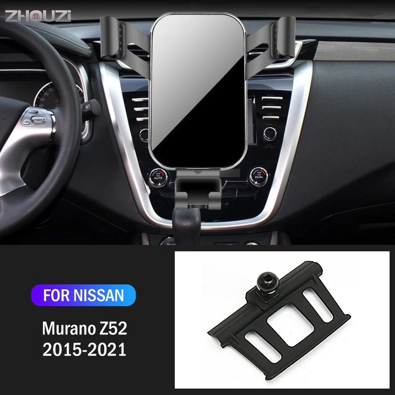 

Car Mobile Phone Holder Special Mounts Stand GPS Gravity Navigation Bracket For Nissan Murano Z52 2015-2021 Car Accessories