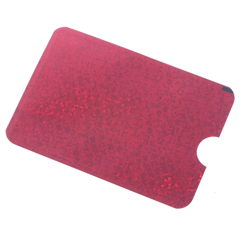 10X Anti Rfid Wallet Blocking Reader Lock Card Holder Id Bank Card Case Protection Aluminium Metal Smart Anti-theft Credit Cards