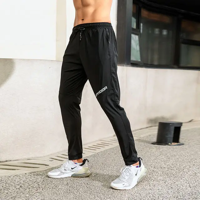 New Training Loose Pants Running Jogging Gym Pants Men Soft Bodybuilding  Joggers Sweatpants Long Trousers Fitness Sport - Running Pants - AliExpress