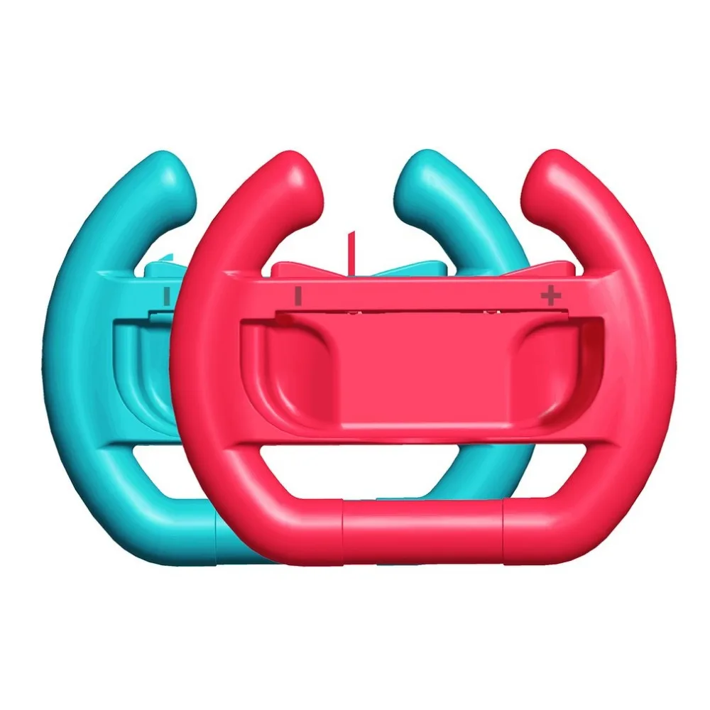 Onleny 2 шт. геймпад на рулевое колесо для nintendo Switch Joy-con ABS Портативный Контроллер управления рулем игровые ручки