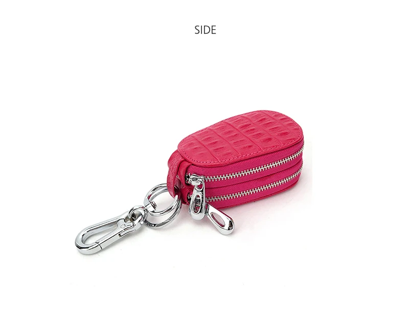 Fashion quality chengguan CL2388 genuine leather Crocodile pattern Car keypack men women car key bag Keychain Key Wallet