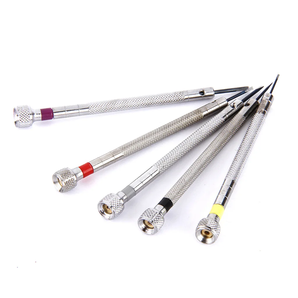 Delicacy 5-in-One Profession Repair Watch Dismount Small Set Disassembly Precision Tool Kit Manufacturers Wholesale Tool