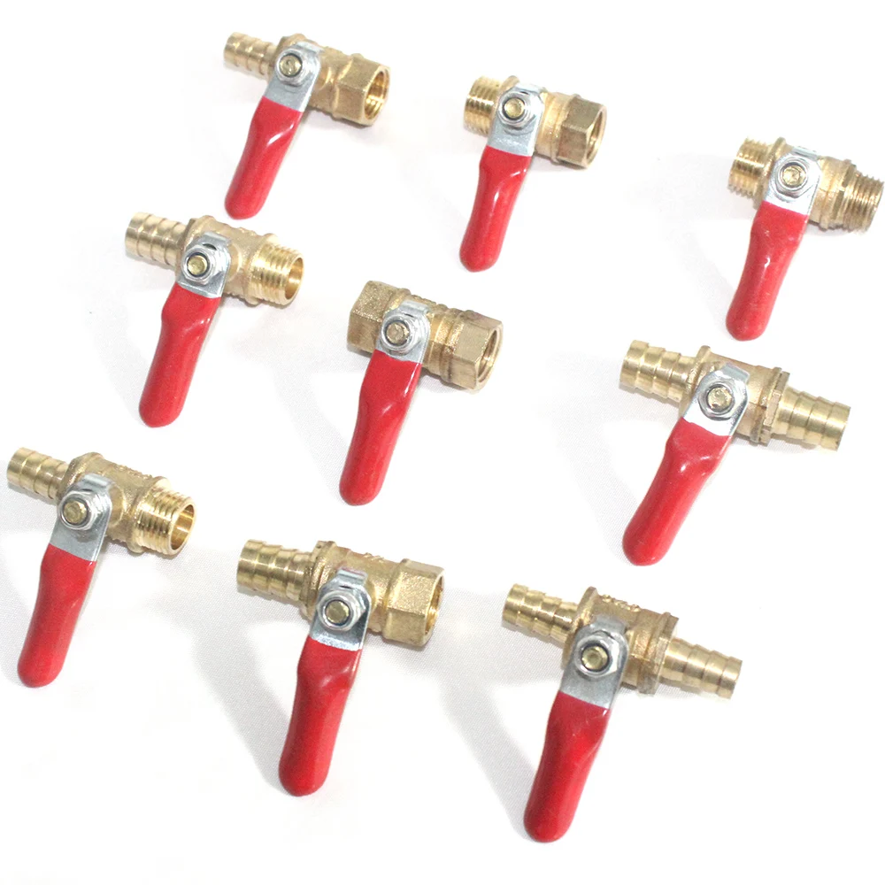 NuoNuoWell 1/4 ''BSP шаровой клапан с наружной/внутренней резьбой латунный
