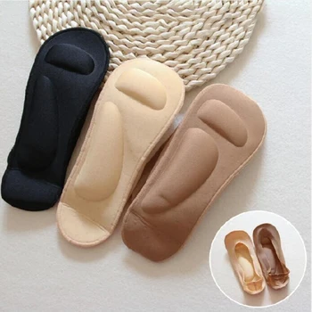 

Fashion Unisex Women Boat Non-Slip Invisible Arch Support No Show Nonslip Liner Low Cut Soft Breathable Massage Short Socks