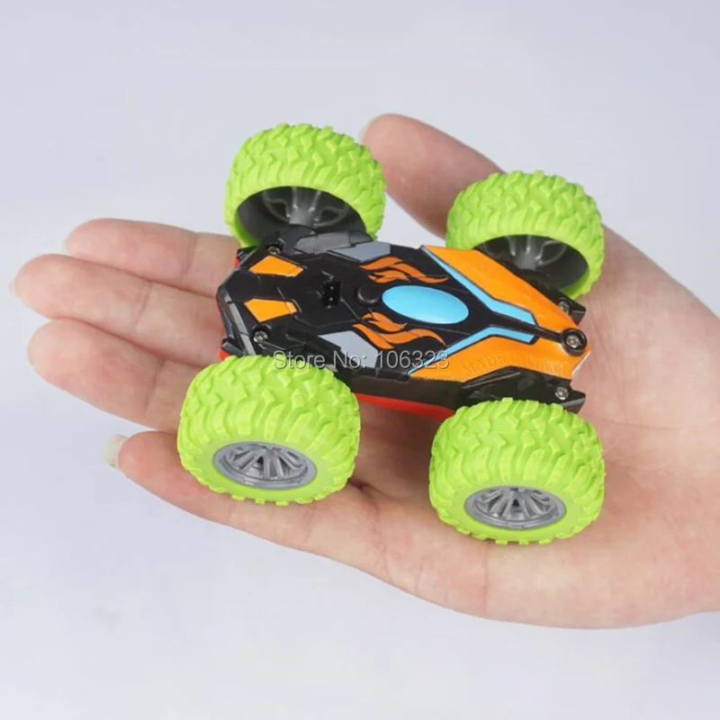 Mini RC Double side Stunt Car 360 Degree Rotation Two side Remote Control Toys Multiplayer Competition 1 Mini RC Double side Stunt Car 360 Degree Rotation Two side Remote Control Toys Multiplayer Competition 2