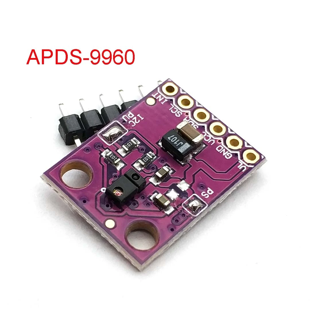 Фотообои с идентификацией приближения и бесконтактным жестом RGB APDS9960 |