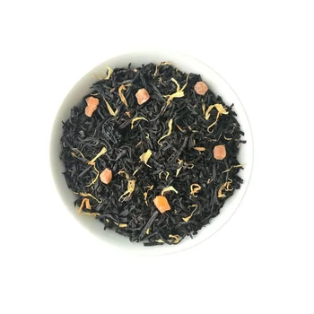 

Black tea with additives "juicy peach"