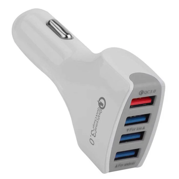 USB быстрое автомобильное зарядное устройство для телефона Быстрая зарядка контроль качества 3,0 для зарядного устройства адаптер для зарядки телефона