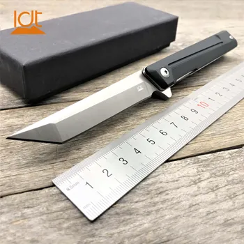 

LDT Zebra MS4 Folding Knife D2 Blade G10 Handle Ball Bearing Knives Tactical Survival Knife Camping Outdoor Tool