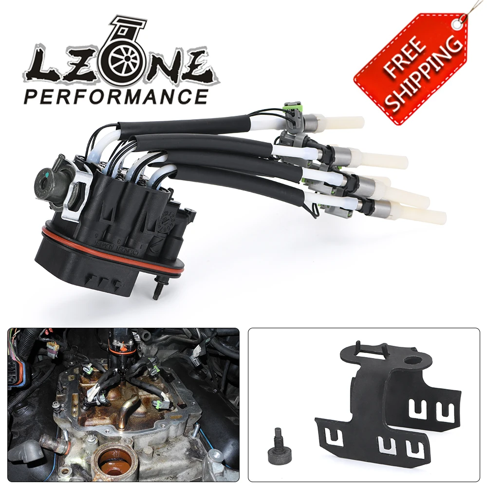 US $113.82 Spider Fuel Injector FJ503 W Retaining Bracket SCPI To MPFIFJ10565 2173028 12568332 For 9605 Chevy Chevrolet GMC GM V6 43L