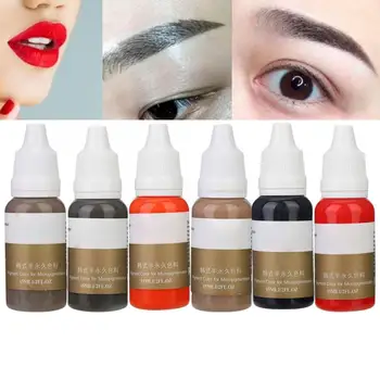 

Semi-permanent Plant Extract Inks Pigment For Eyebrow Lip Tattoo Tool for Tattoo
