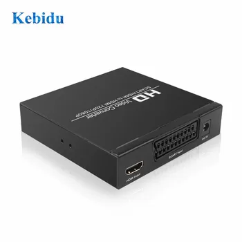 

Full HD 1080P SCART HDMI to HDMI Converter Digital High Definition Video Converter Adapter for HDTV Audio Converter with EU plug
