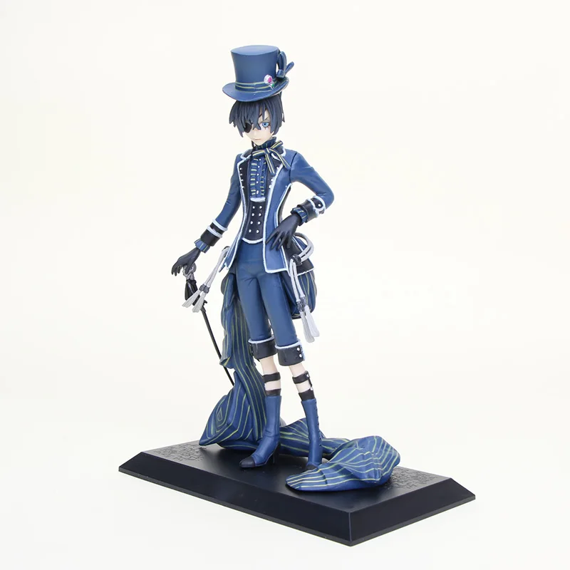 21 см Черный Дворецкий фигура Kuroshitsuji Ciel Phantomhive фигурка Коллекция Модель Куклы