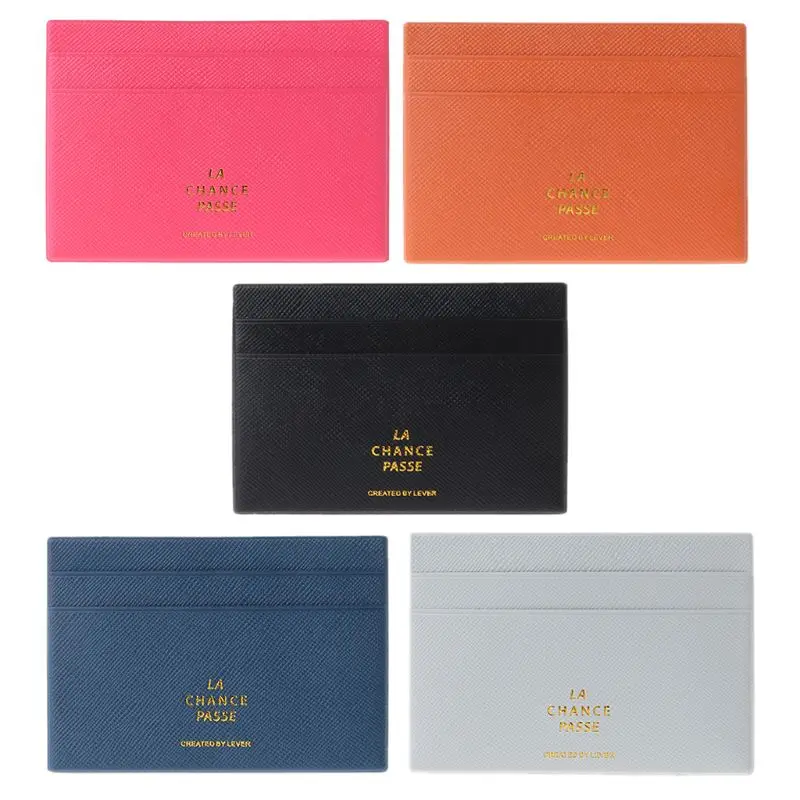 Portable Men Women Cards Holder Slim Bank Credit ID Card Case Bag Wallet