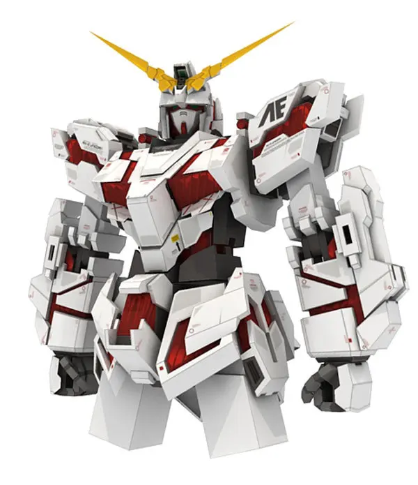 Rx-0 Gundam единорог Gundam бюст Бумажная модель ручной работы DIY студентов