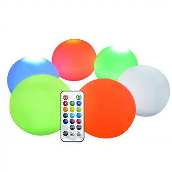 

Ball Lights Floating Colorful Christmas Tree Lights Celebration Decoration Remote Control Ball Lights