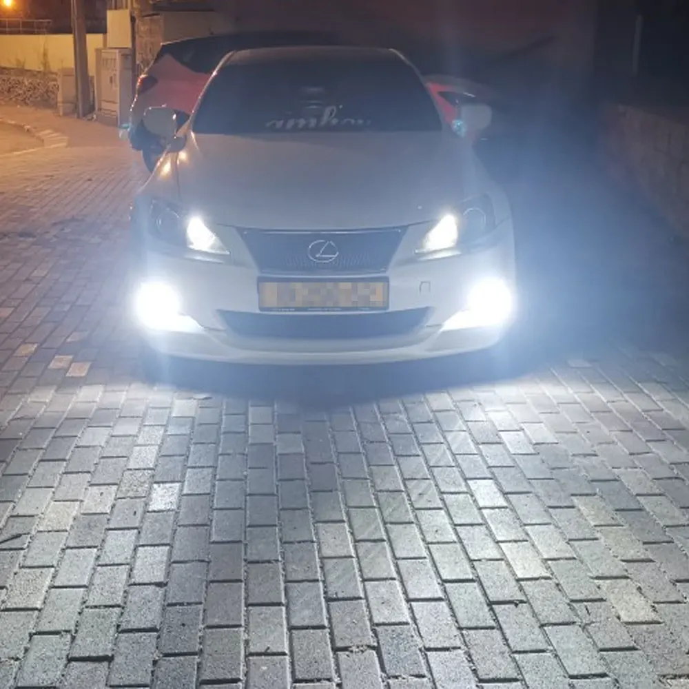 2 шт. H11 светодиодный туман светильник лампы для Lexus IS250 C IS300 NX200 NX200t GS300h GS450h GS250 вождение автомобиля ходовой огонь авто светодиодный светильник