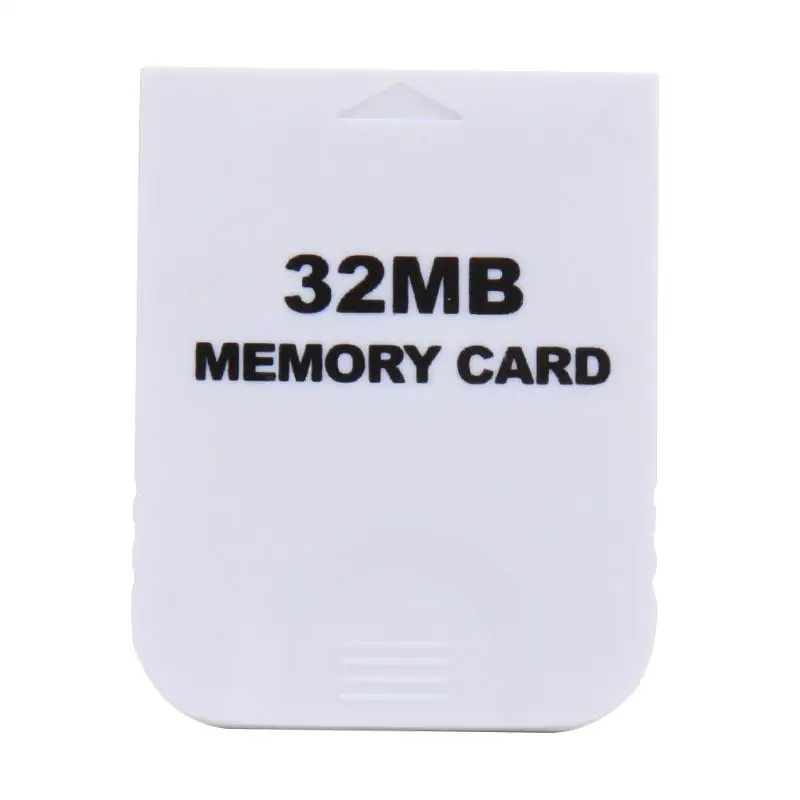 32MB Практичный слот для карт памяти для nintendo wii Gamecube GC игровой Белый слот для карт памяти для wii консоли прост в использовании - Цвет: 32MB
