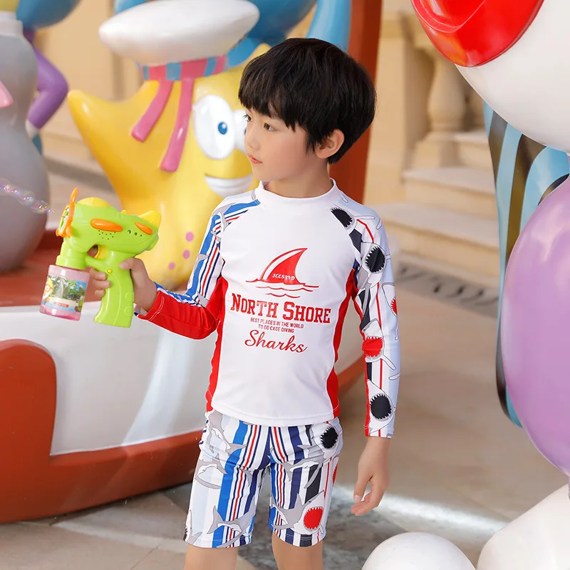 Купальный костюм для мальчиков, детский купальный костюм, купальник-бикини Детский, детская одежда детские купальные костюмы для мальчиков, раздельные купальные штаны