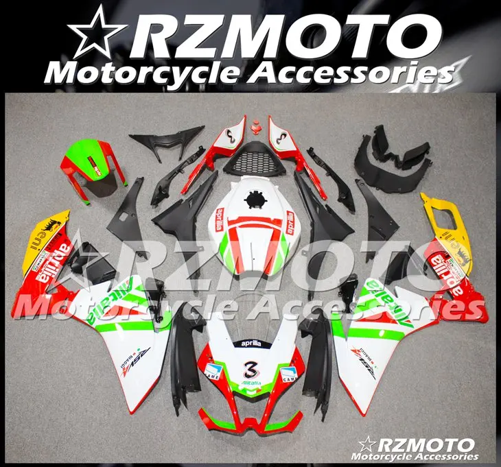 Литьевая Форма ABS Полный обтекатели наборы Подходит для Aprilia RS4 50 RS125 2012 2013 12 13 14 15 тела набор номер 3