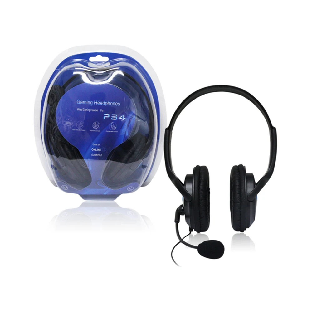 Wired Gaming Headsets Surround Stereo Headband Headphone with Mic For Sony Playstation PS3 PS4 Laptop PC Smartphones