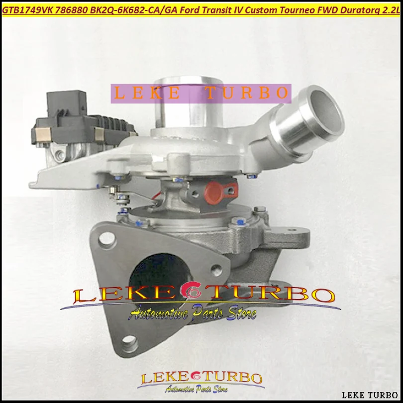 Turbo GTB1749VK 786880 786880-5021S 786880-0006 BK2Q6K682GA BK2Q6K682CA for Ford Transit VI Tourneo 2.2 TDCi 92Kw 114Kw Duratorq EURO 5 2011- (2)