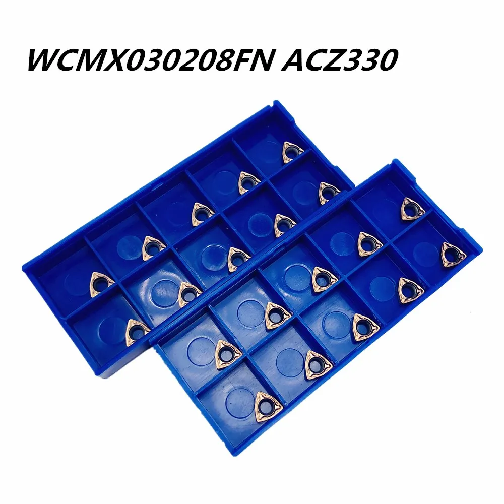 

U-drill cutting tool WCMX030208FN ACZ330 fast milling tool metal turning tool CNC machine tools milling tool U-shaped drill bit