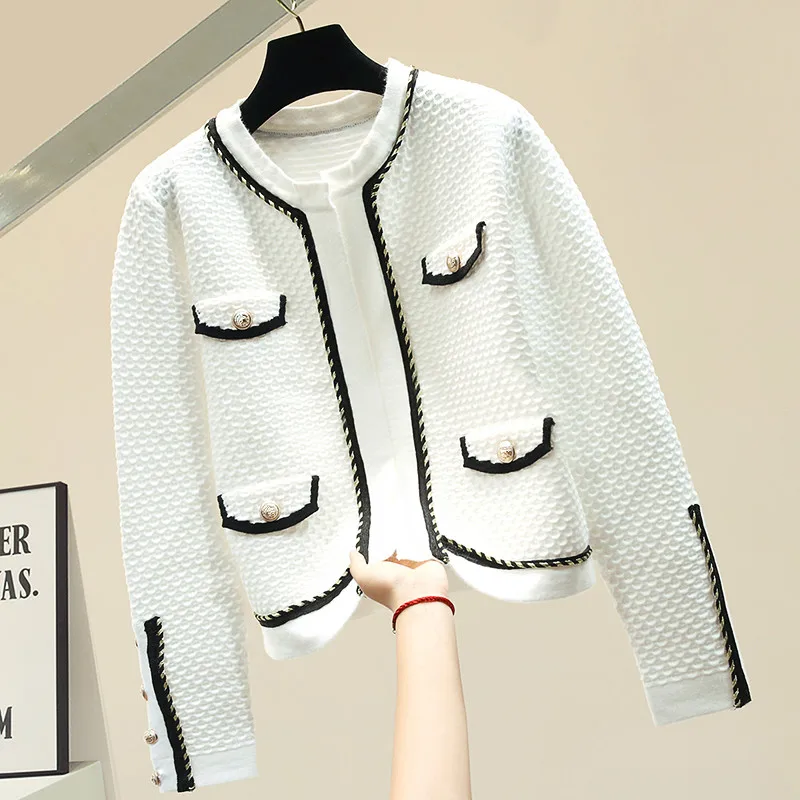 

Knitted Cardigan 2020 Autumn Women's Clothing New Female Knitted Thin Sweater Coat Top Sun-Proof Clothing Airable Shirt Sweater