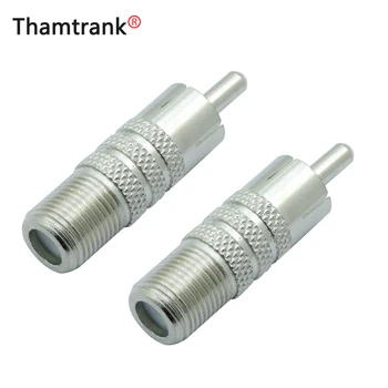 

STRONG QUALITY 20PCS CCTV CAMERA SYSTEM COAXIAL ADAPTER NEW F TYPE COAX/JACK RCA MALE PLUG STOCK OFFER LONG LIFESPAN